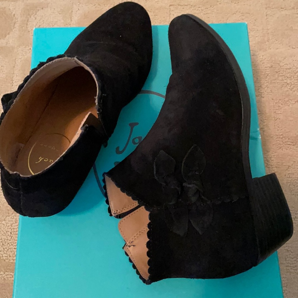 Jack Rogers suede booties